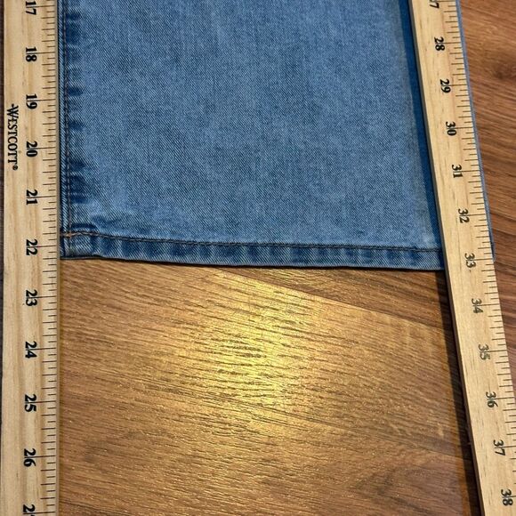 Old Navy High Rise Baggy Wide Leg Jeans | Girls size 12 - Picture 5 of 8